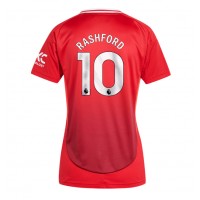 Camisa de time de futebol Manchester United Marcus Rashford #10 Replicas 1º Equipamento Feminina 2024-25 Manga Curta